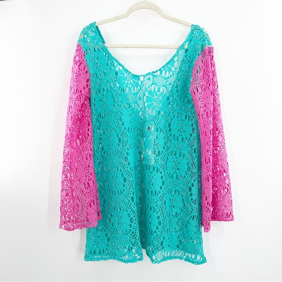The Ragged Priest Other - The Ragged Priest 4 LF NWT Crochet Tunic/Swim Coverup size Small